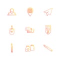 Medical , surgury , tools , hospital , heatlh , navigation , eps icons set vector