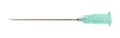 Medical syringe needle isolated Royalty Free Stock Photo