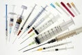 Medical Syringes Royalty Free Stock Photo