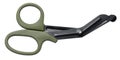 Medical tactical scissors with plastic handle