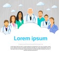 Medical Team Doctor Group Flat Profile Icon