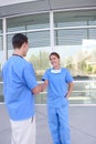 Medical Team Handshake Royalty Free Stock Photo