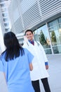 Medical Team Handshake Royalty Free Stock Photo