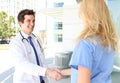 Medical Team Handshake Royalty Free Stock Photo