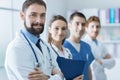 Medical team at the hospital Royalty Free Stock Photo