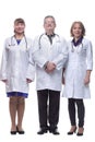 Medical team looking at camera, smiling Royalty Free Stock Photo