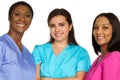 Diverse group of healthcare providers. Royalty Free Stock Photo