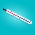 Medical thermometer with a Celsius scale