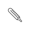 Medical Thermometer outline icon