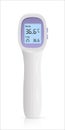 Medical thermometer showing normal temperature. Medicine and healthcare. Examination, diagnosis and treatment strategy