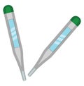 Medical thermometers, icon