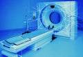 Medical tomograph in clinic Royalty Free Stock Photo