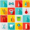 Medical Tools Colorful Icons Royalty Free Stock Photo