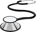 Medical tools. Stethoscope Royalty Free Stock Photo