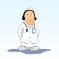 Medical toons - Serious Nurse