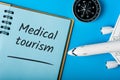 Medical Tourism - a trip to another country for treatment and medical treatment Royalty Free Stock Photo