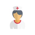 Medical vector flat color icon Royalty Free Stock Photo