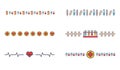 Medical vector icon set Royalty Free Stock Photo