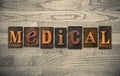 Medical Wooden Letterpress Theme