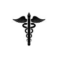 Medical Writing icon, sign, logo Royalty Free Stock Photo