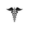 Medical Writing icon, sign, logo Royalty Free Stock Photo