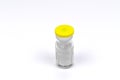 Medicament vial for water dilution