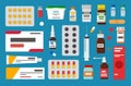Medicaments in Form of Pills, Liquids or Ointment