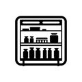 Medication dispensary icon