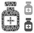Medication phial Composition Icon of Irregular Items