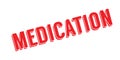 Medication rubber stamp