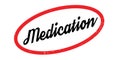 Medication rubber stamp