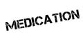 Medication rubber stamp