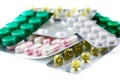 Medications on the table Royalty Free Stock Photo