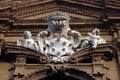 The Medici arms and two angels, Santi Michele e Gaetano church in Florence Royalty Free Stock Photo