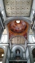 Medici chapel in Florence - ceiling and dome interior details