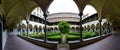 Medici chapel in Florence - interior courtyard Royalty Free Stock Photo