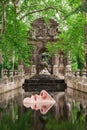 The Medici Fountain in Luxembourg Gardens, Paris, France