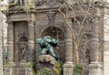 Medici fountain (Paris France) Royalty Free Stock Photo