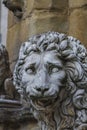 Medici lions from Florence, Italy Royalty Free Stock Photo