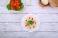 Medicinal herb Chinese rice porridge Royalty Free Stock Photo