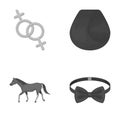Medicine, animal, holiday and other monochrome icon in cartoon style. accessories, clothing, textiles icons in set