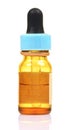 Medicine bottle with dropper Royalty Free Stock Photo