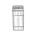 Medicine bottles, capsule set, artbo