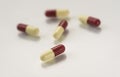 Medicine / drugs / pharmaceuticals: Capsules of penicilin antibiotics. 2