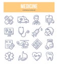 Medicine Doodle Icons