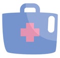 Medicine first aid kit, icon