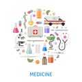 Medicine Flat Round Design