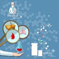 Medicine healthcare concept blood donation transplantation