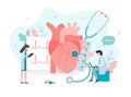 Medicine heart health concept