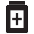 Medicine icon icon on white background. Medicine icon modern icon for graphic and web design